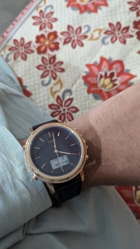 Skmei - 1652 (Strap) - Multifunctional Waterproof - RoseGold/White-Leather photo review