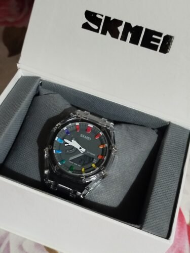 Skmei - 2100 - World Time 50m Waterproof - Black/Grey photo review