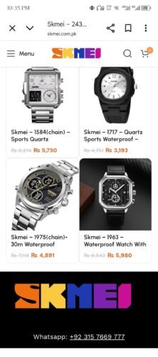 Skmei - 1894 - Digital Watch Waterproof - Black/white photo review