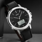 Skmei - 1652 (Strap) - Multifunctional Waterproof - Silver/White-Leather - Image 3