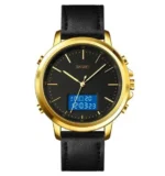 Skmei - 1652 (Strap) - Multifunctional Waterproof - Gold/White-Leather - Image 5