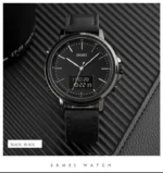 Skmei - 1652 (Strap) - Multifunctional Waterproof - Black/White-Leather - Image 5