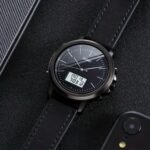 Skmei - 1652 (Strap) - Multifunctional Waterproof - Black/White-Leather - Image 2