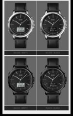 Skmei - 1652 (Strap) - Multifunctional Waterproof - Silver/White-Leather - Image 6