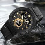 Skmei - 1881 - 50M Waterproof - Gold/Black