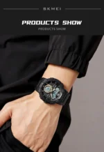 Skmei - 1881 - 50M Waterproof - Gold/White - Image 3