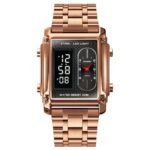 Skmei - 1868 (Chain) - Digital LED Luminous Waterproof - Rosegold-steel