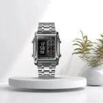 Skmei - 1868 (Chain) - Digital LED Luminous Waterproof - Silver-Steel - Image 3