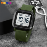 Skmei - 1894 - Digital Watch Waterproof - ArmyGreen/white - Image 2