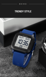 Skmei - 1894 - Digital Watch Waterproof - Blue/white - Image 4
