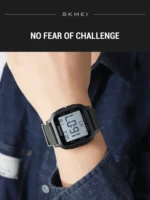 Skmei - 1894 - Digital Watch Waterproof - Black/white - Image 5