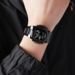 SKMEI - 2036 - Qibla Azan Time Reminder Prayer Watch - Black/black - Image 4