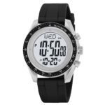 Skmei - 2045- Digital Multifunctional Luminous Waterproof - LightGrey