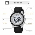 Skmei - 2045- Digital Multifunctional Luminous Waterproof - LightGrey - Image 4