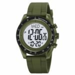 Skmei - 2045- Digital Multifunctional Luminous Waterproof - Army/Green