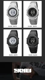 Skmei - 2066 - Digital Sports Waterproof Hand Multifunctional - Black - Image 5