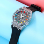 Skmei - 2100 - World Time 50m Waterproof - Black/Grey - Image 6