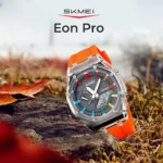 Skmei - 2100 - World Time 50m Waterproof - Orange - Image 6