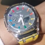 Skmei - 2100 - World Time 50m Waterproof - Yellow photo review