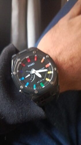 Skmei - 2100 - World Time 50m Waterproof - Black/Black photo review