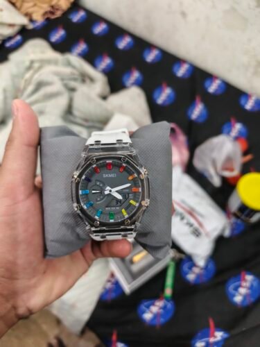 Skmei - 2100 - World Time 50m Waterproof - Black/Grey photo review