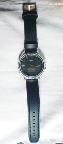 Skmei - 1652 (Strap) - Multifunctional Waterproof - Silver/White-Leather photo review