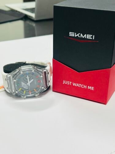 Skmei - 2100 - World Time 50m Waterproof - White/Grey photo review