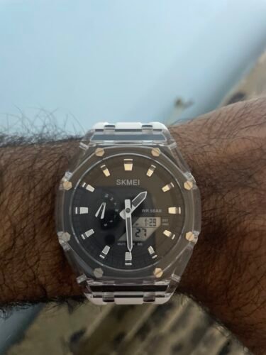 Skmei - 2100 - World Time 50m Waterproof - White/Black photo review