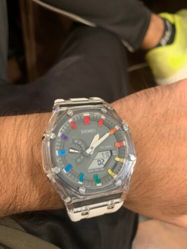 Skmei - 2100 - World Time 50m Waterproof - White/Grey photo review