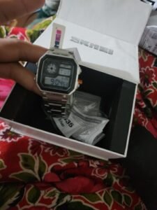 Skmei - 1335 - Digital Sports Countdown Waterproof Watch - Silver photo review