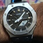 Skmei - 2243 - World time 50 Timezone- Silver/Black photo review
