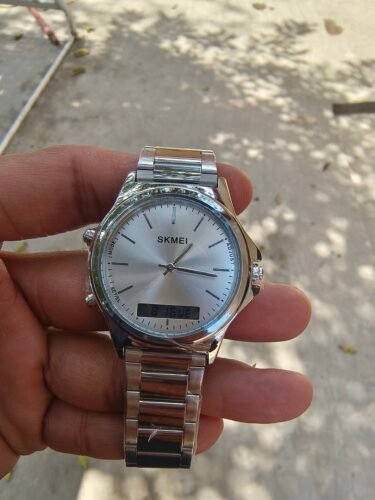 Skmei - 2120 - Electronic Luminous 30m Waterproof - Silver photo review