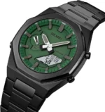 Skmei - 1816 - Dual Display luminous waterproofs 50+ timezone - Black/Green-White - Image 2