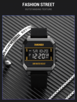 Skmei - 1848 - Waterproof LED Luminous - Black - Image 4