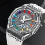 Skmei - 2100 - World Time 50m Waterproof - White/Grey - Image 2