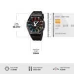 Skmei - 2100 - World Time 50m Waterproof - Black/Black - Image 5