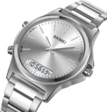 Skmei - 2120 - Electronic Luminous 30m Waterproof - Silver - Image 2