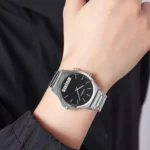 Skmei - 2120 - Electronic Luminous 30m Waterproof - Silver/Black - Image 3