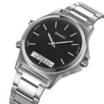 Skmei - 2120 - Electronic Luminous 30m Waterproof - Silver/Black