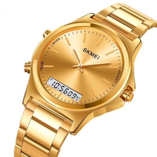 Skmei - 2120 - Electronic Luminous 30m Waterproof - Golden photo review