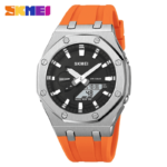Skmei - 2243 - World time 50 Timezone- Orange