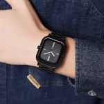 SKMEI - 2275 - 30m Waterproof Watch For Men - Black/Silver - Image 4