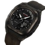 Skmei - 2328 - World Master Dual Display Watch - Black/Transparent