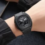 Skmei - 2328 - World Master Dual Display Watch - Black - Image 5