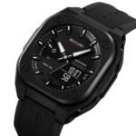 Skmei - 2328 - World Master Dual Display Watch - Black - Image 3