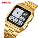 Skmei - 2353 - Digital World Electronic Watch - Gold
