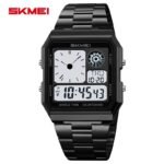 Skmei - 2353 - Digital World Electronic Watch - Black/White - Image 4