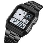 Skmei - 2353 - Digital World Electronic Watch - Black/White - Image 5