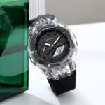 Skmei - 2411 Waterproof 50m & 50+ Timezone Watch - White/Black