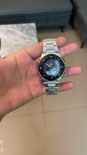 Skmei - 1370 - Navitech Dual Display Watch - Silver photo review